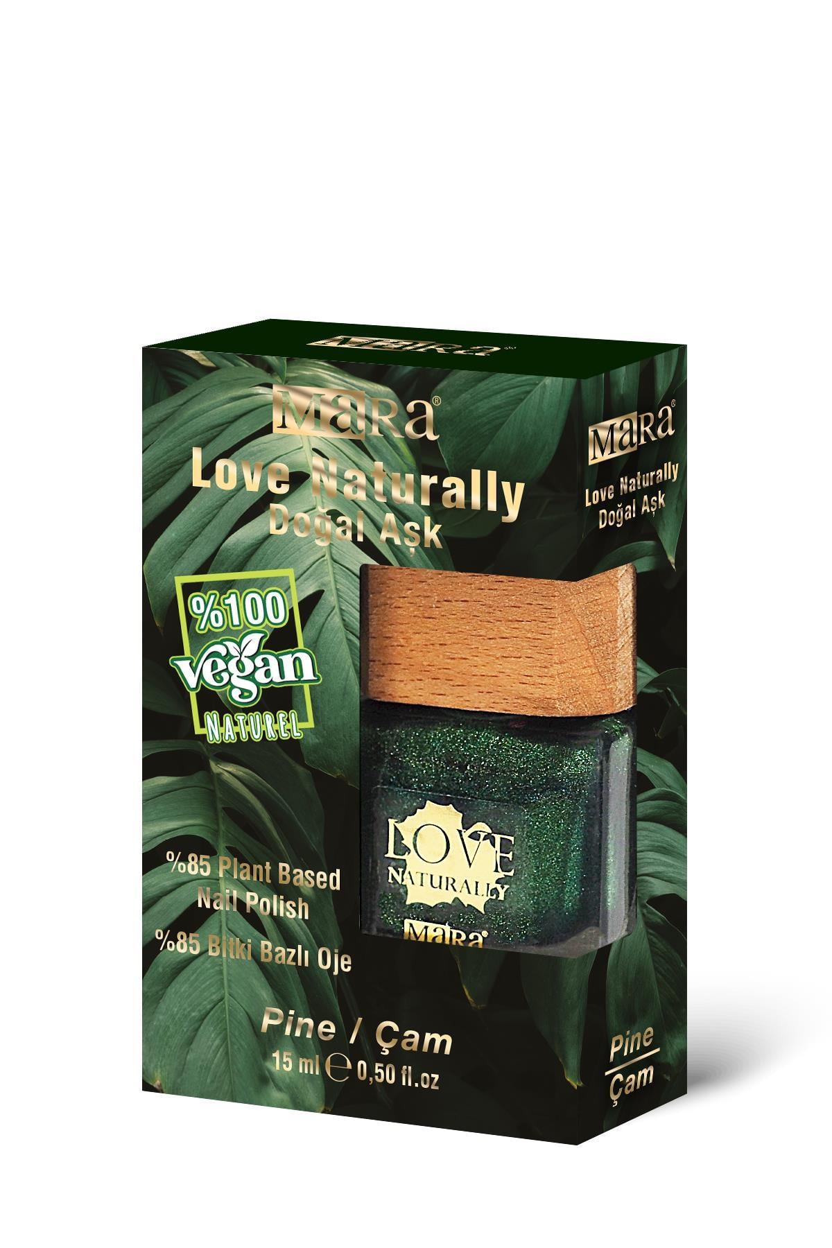 Mara Love Naturally Doğal Vegan Oje 15ml Çam