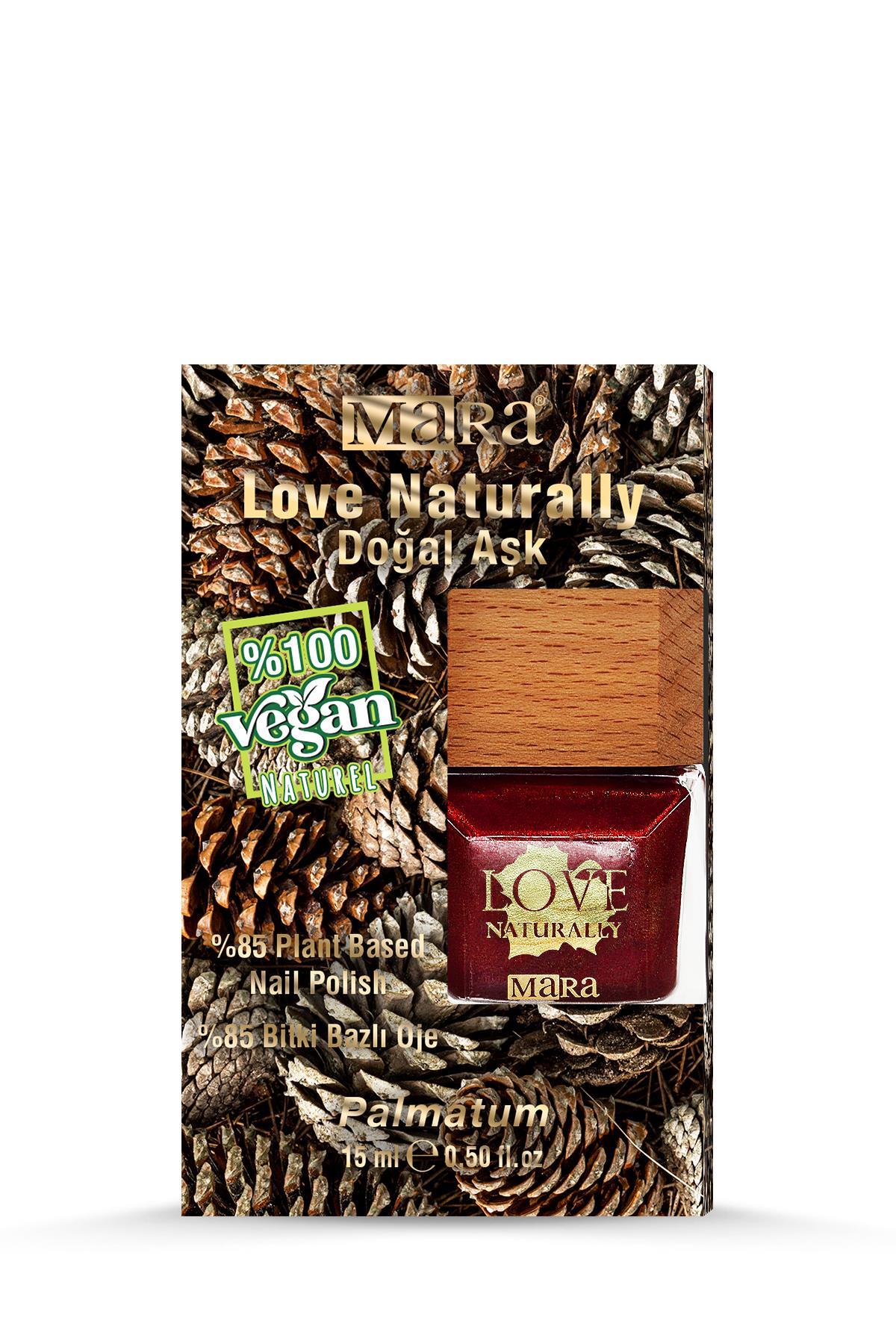 Mara Love Naturally Doğal Vegan Oje 15ml Palmatum