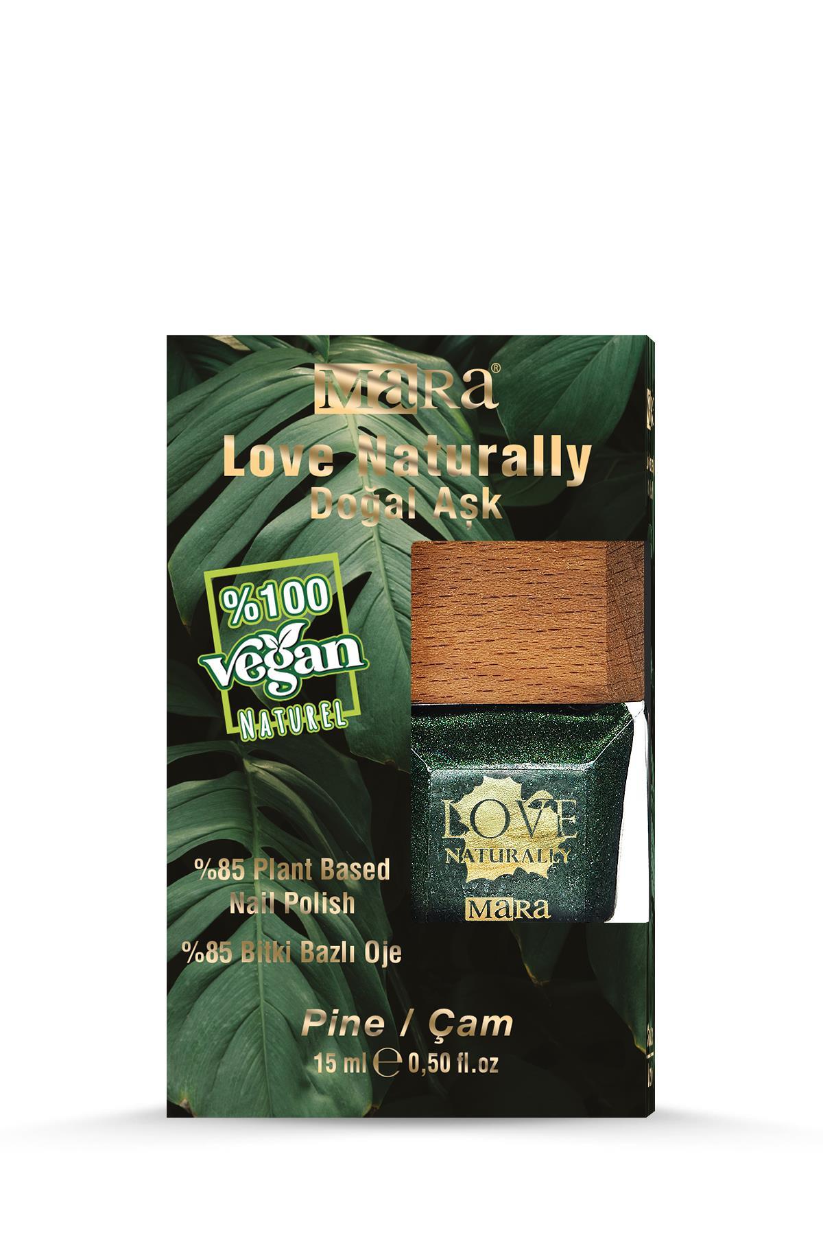 Mara Love Naturally Doğal Vegan Oje 15ml Çam