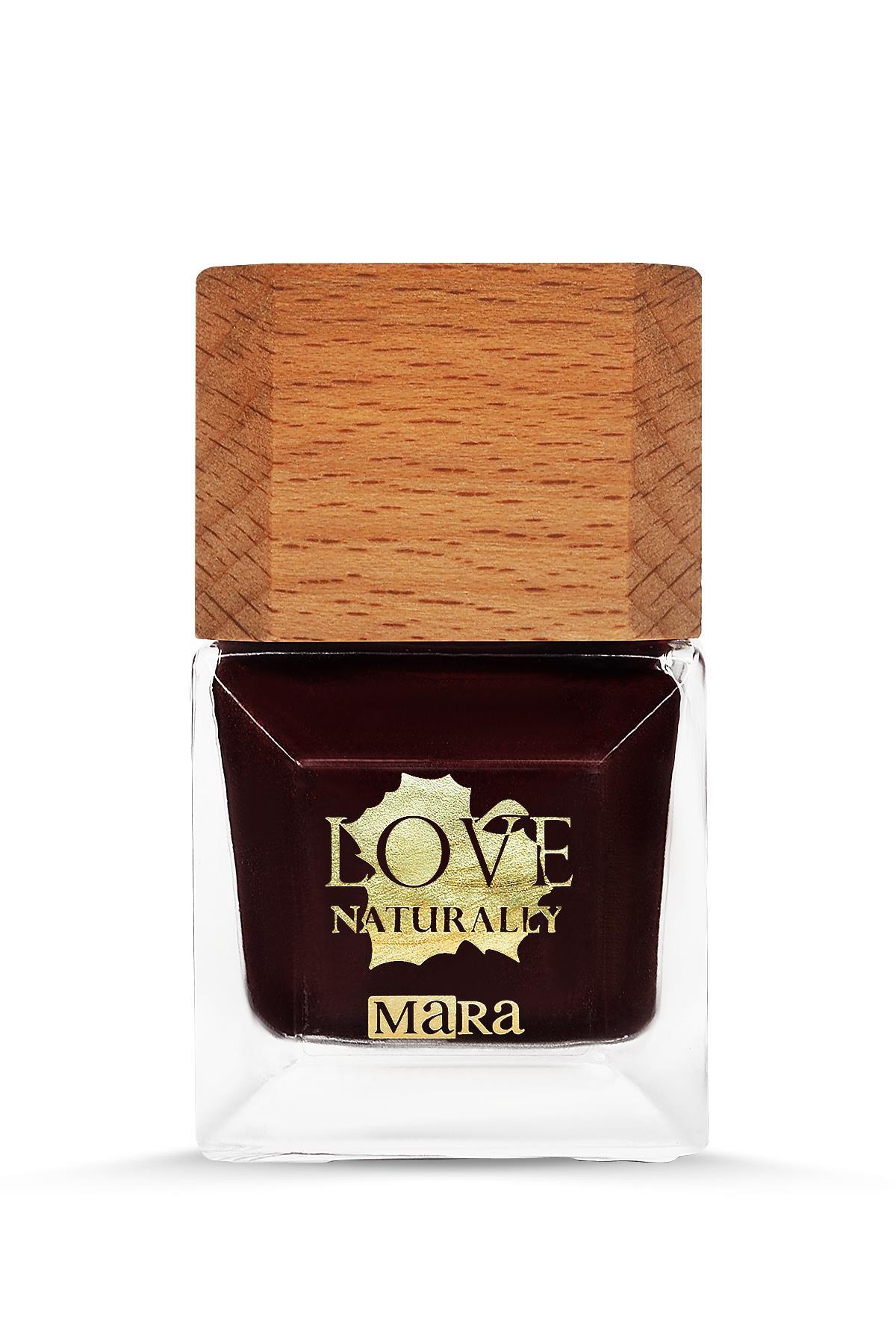 Mara Love Naturally Doğal Vegan Oje 15ml Kestane