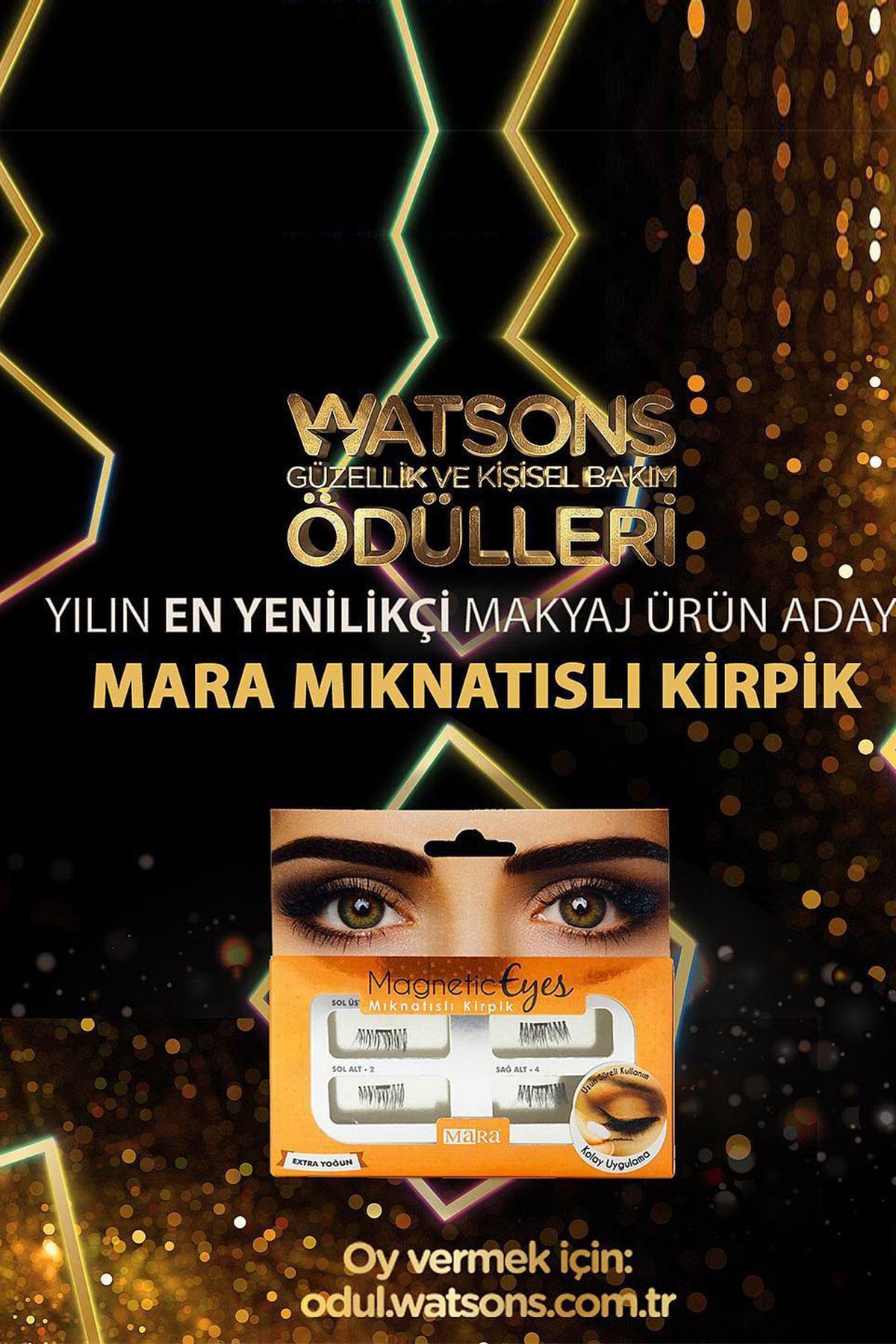 Mara Magnetic Eyes Mıknatıslı Kirpik Extra Yoğun