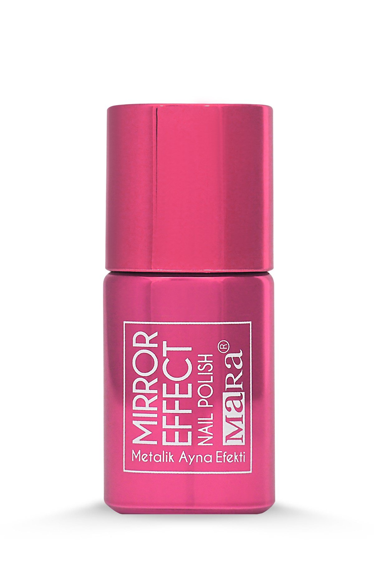 Mara Metalik Ayna Efektli Oje Pembe