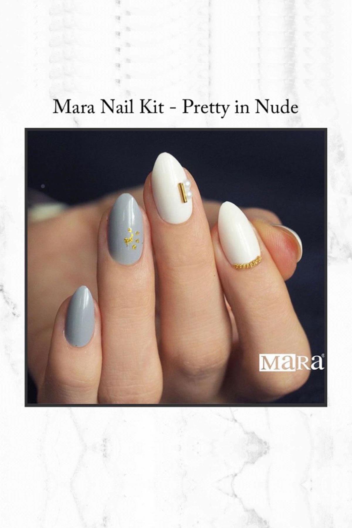 Mara Nail Kit Pretty In Nude Takma Tırnak