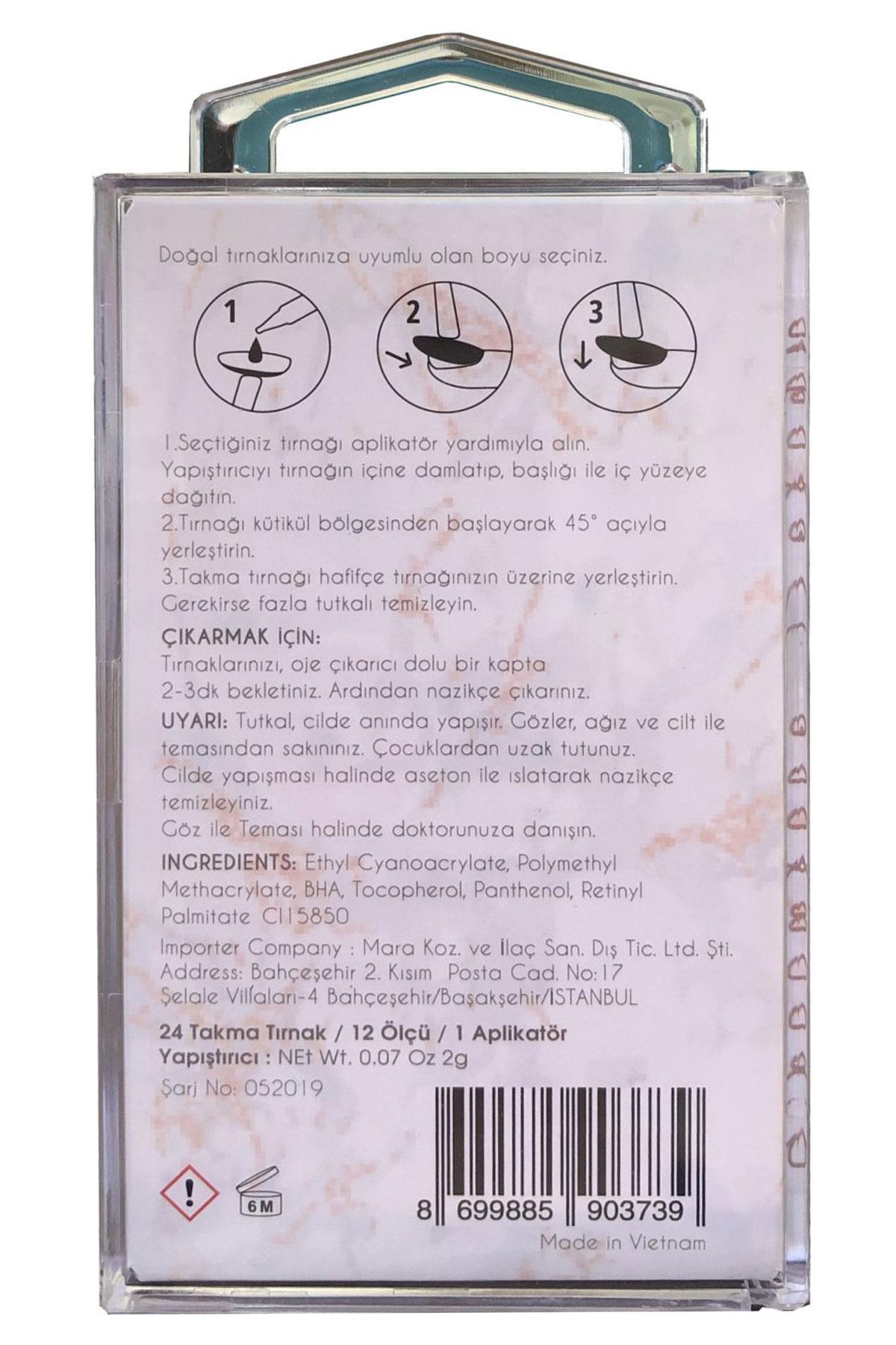Mara Nail Kit Style Icon Takma Tırnak
