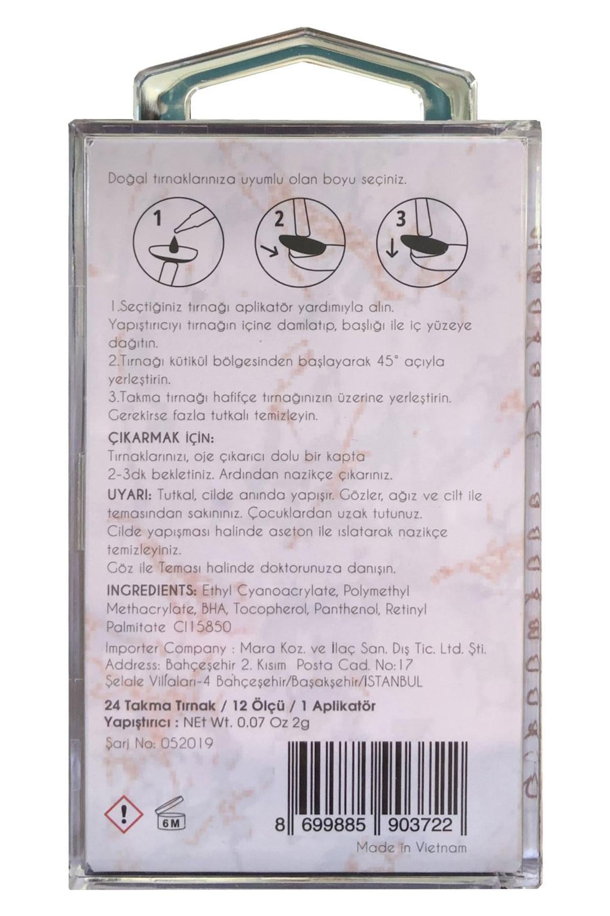 Mara Nail Kit Vanity Fair Takma Tırnak