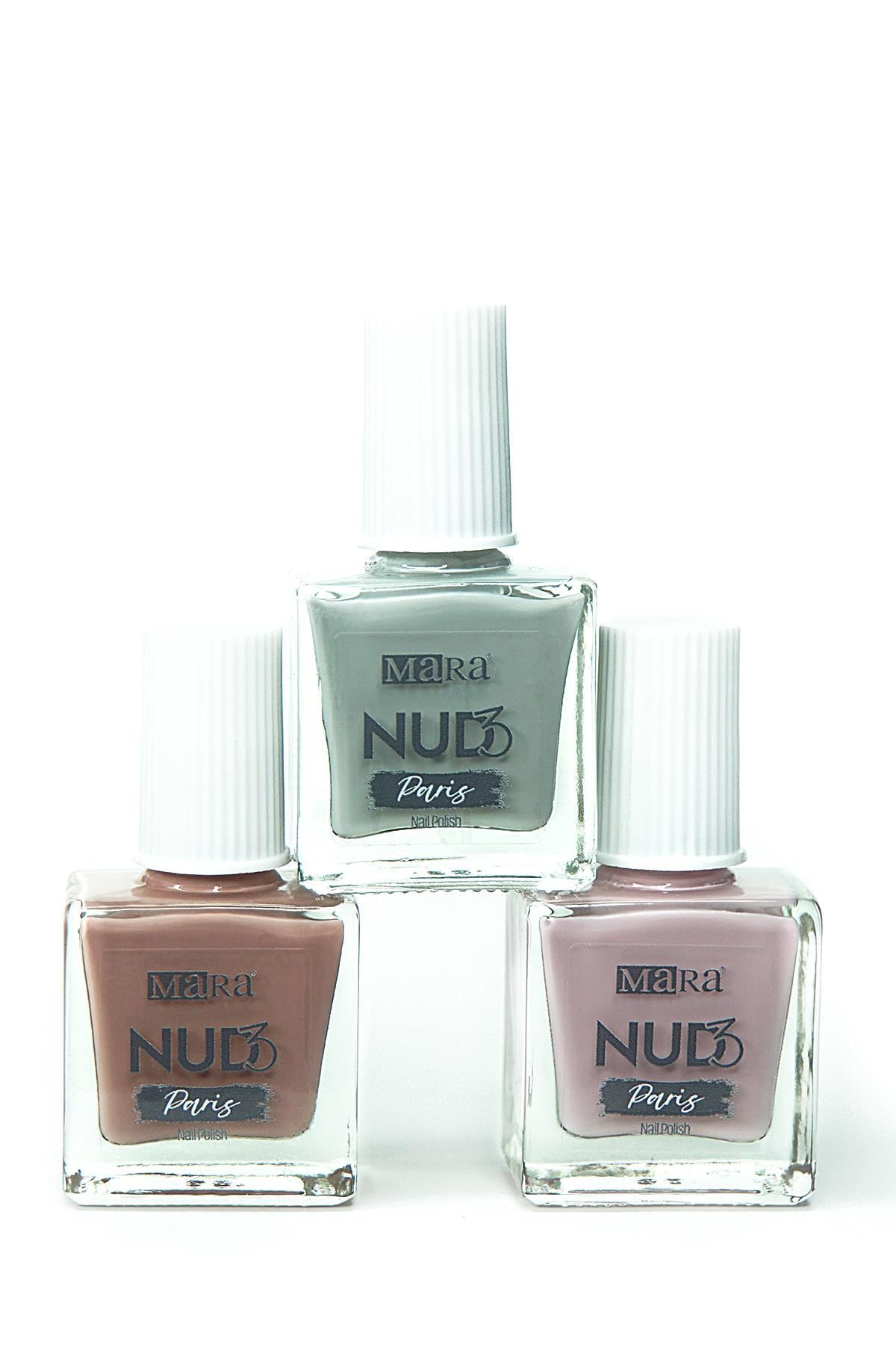 Mara Nude Oje Serisi 3'lü Paris