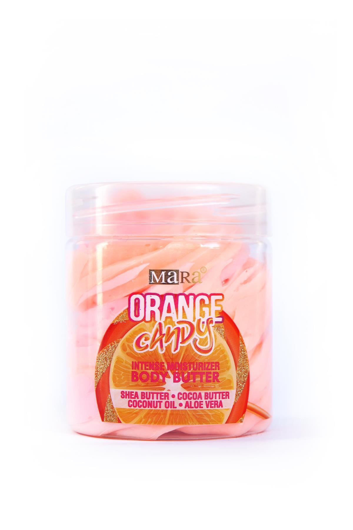 Mara Orange Candy Body Butter Yoğun Vücut Nemlendirici Portakal Şekeri