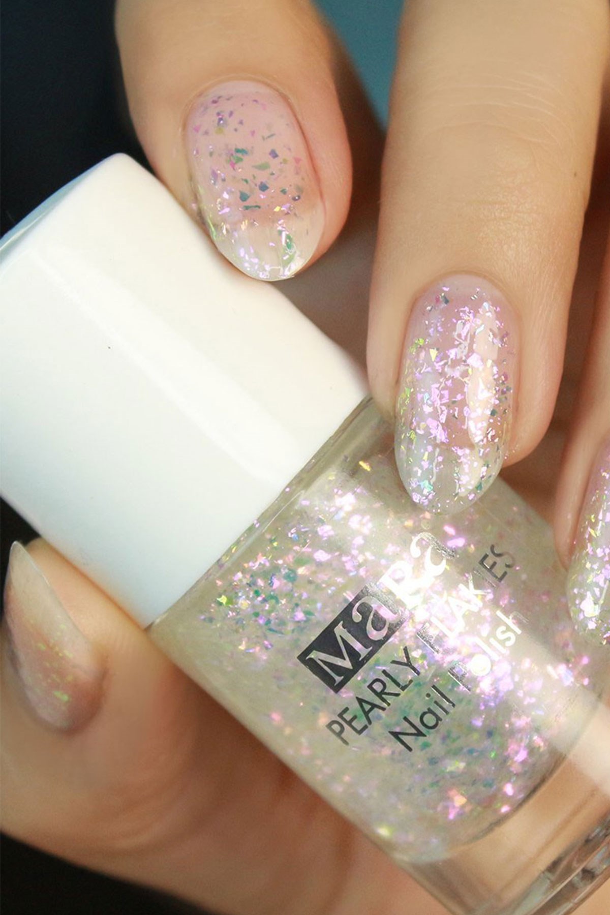 Mara Pearly Flakies Nail Polish