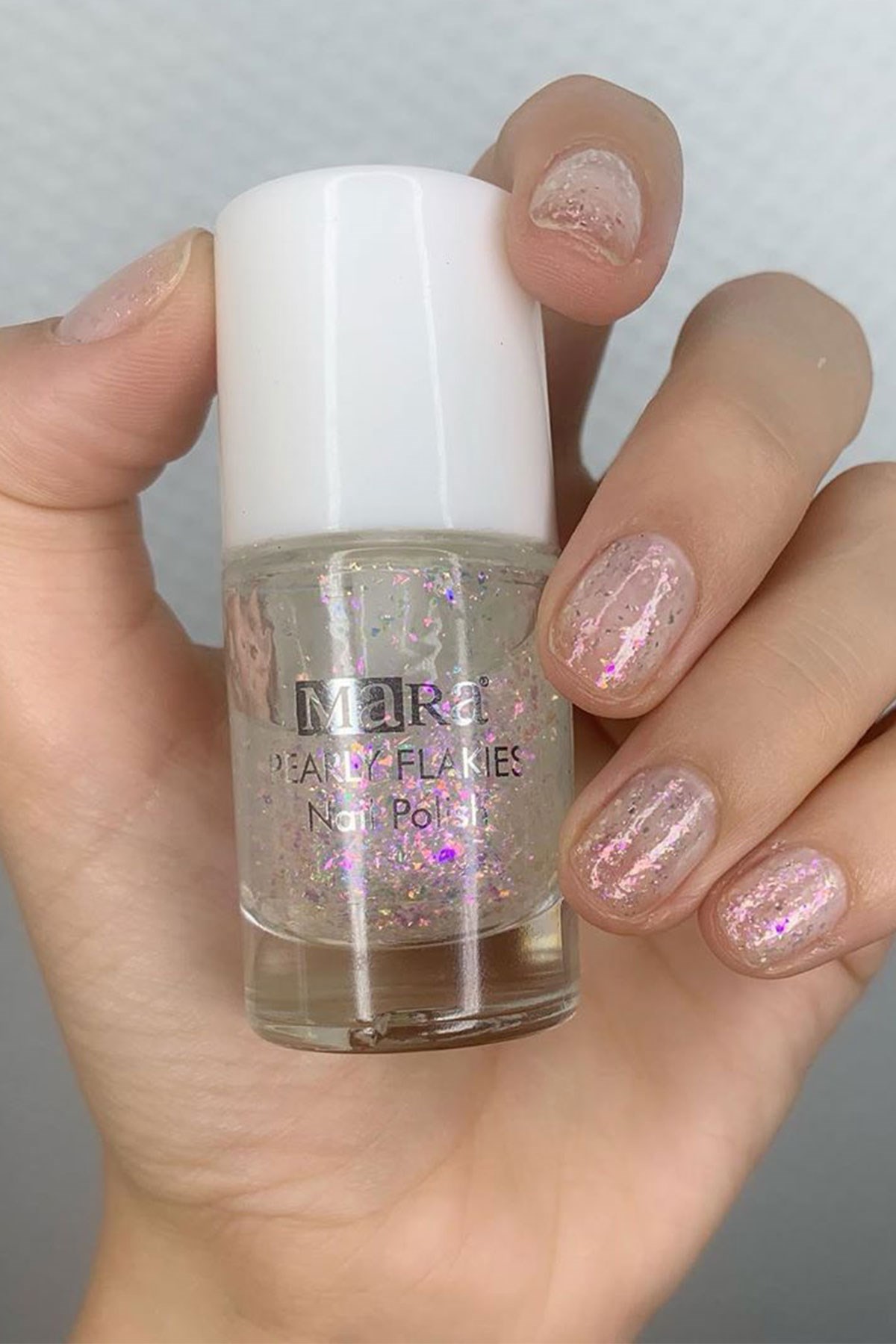 Mara Pearly Flakies Nail Polish