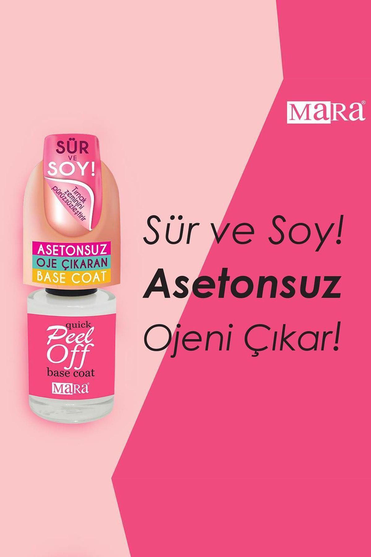Mara Peel Off Base Coat Oje Çıkarıcı