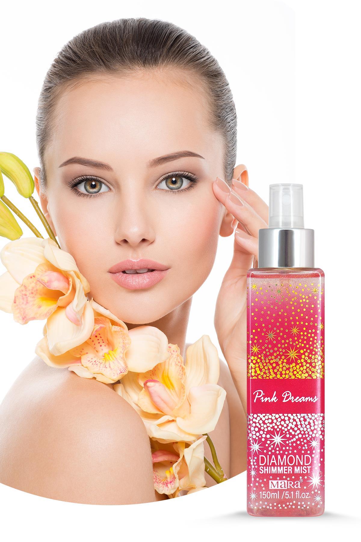 Mara Pink Dreams Diamond Shimmer Mist Vücut Spreyi