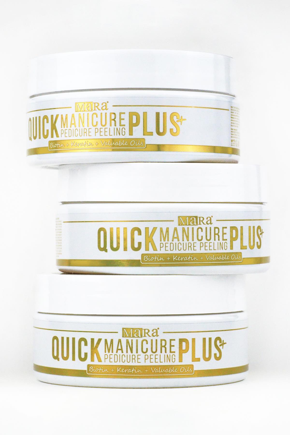 Mara Quick Plus + Manikür Pedikür Peeling 125 gr