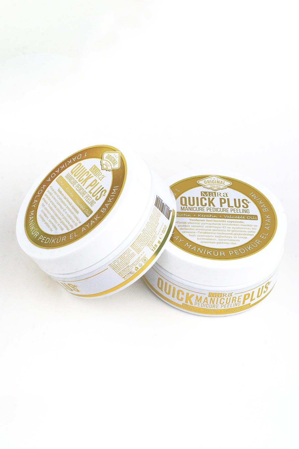 Mara Quick Plus + Manikür Pedikür Peeling 125 gr