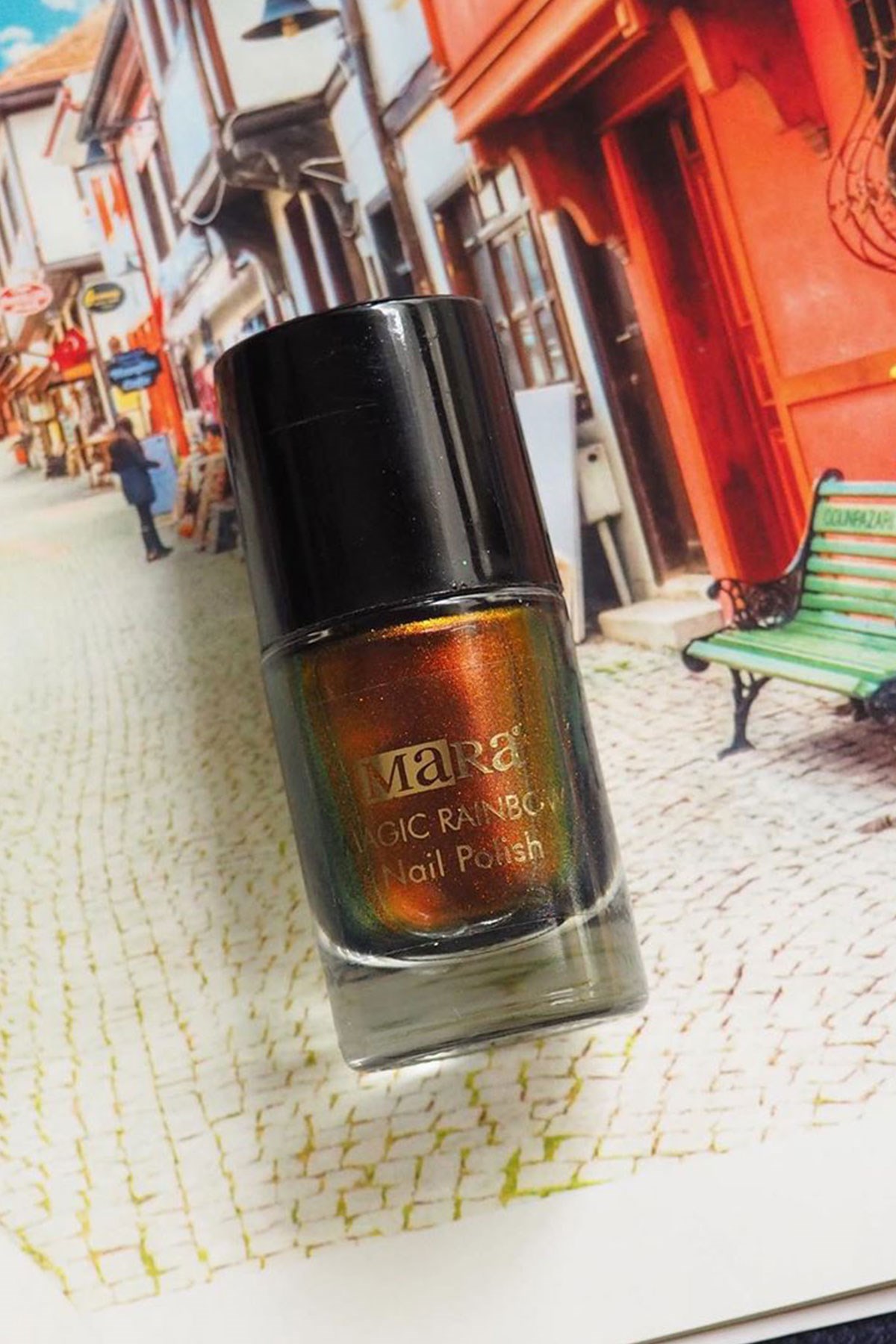 Mara Rainbow Nail Polish Oje Copper - Bronze - Gold