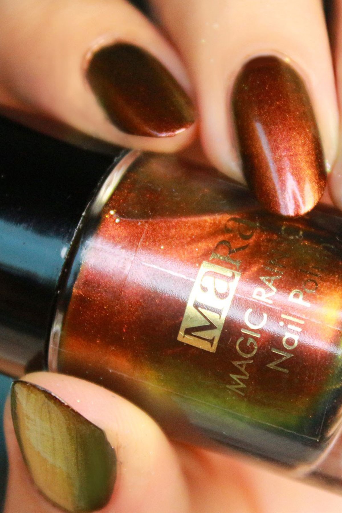 Mara Rainbow Nail Polish Oje Copper - Bronze - Gold