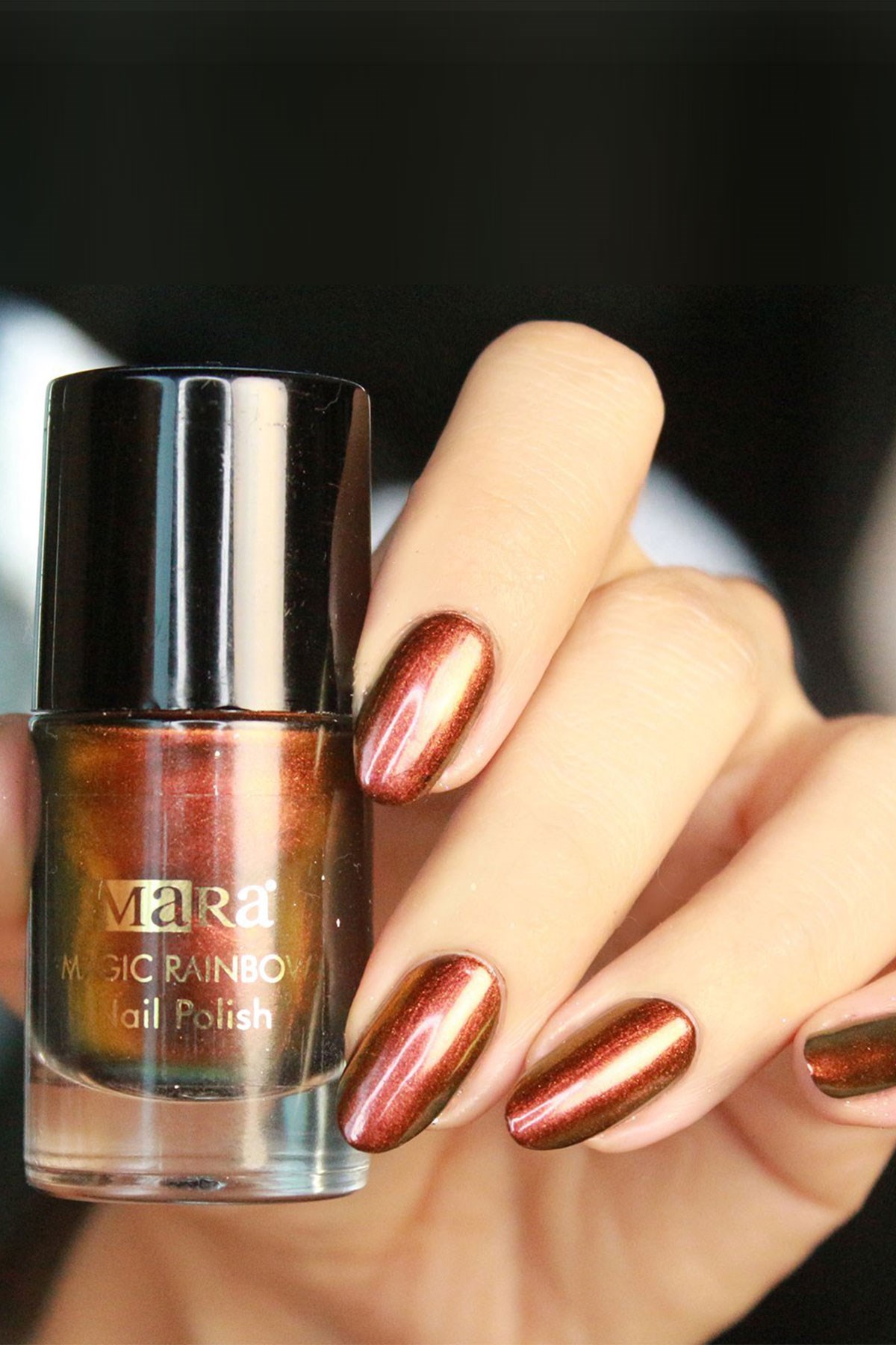 Mara Rainbow Nail Polish Oje Copper - Bronze - Gold