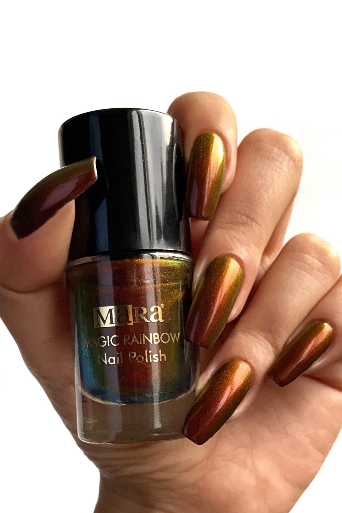 Mara Rainbow Nail Polish Oje Copper - Bronze - Gold