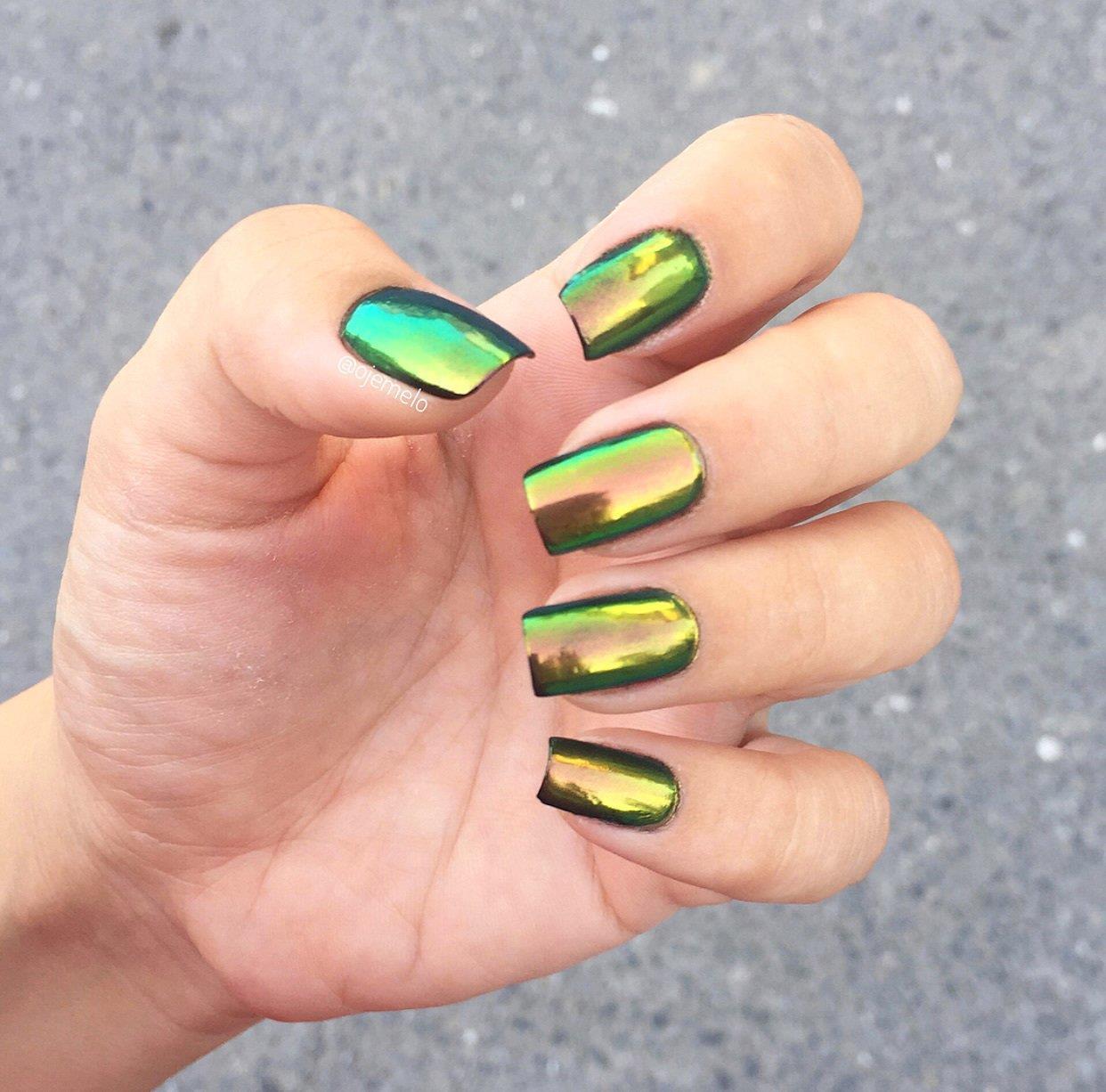 Rainbow Magic Mirror Powder/Bronz/Gold/Green
