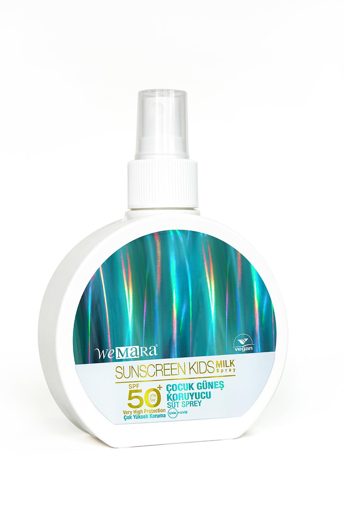 WE MARA KİDS SUNSCREEN MILK SPRAY SPF 50+