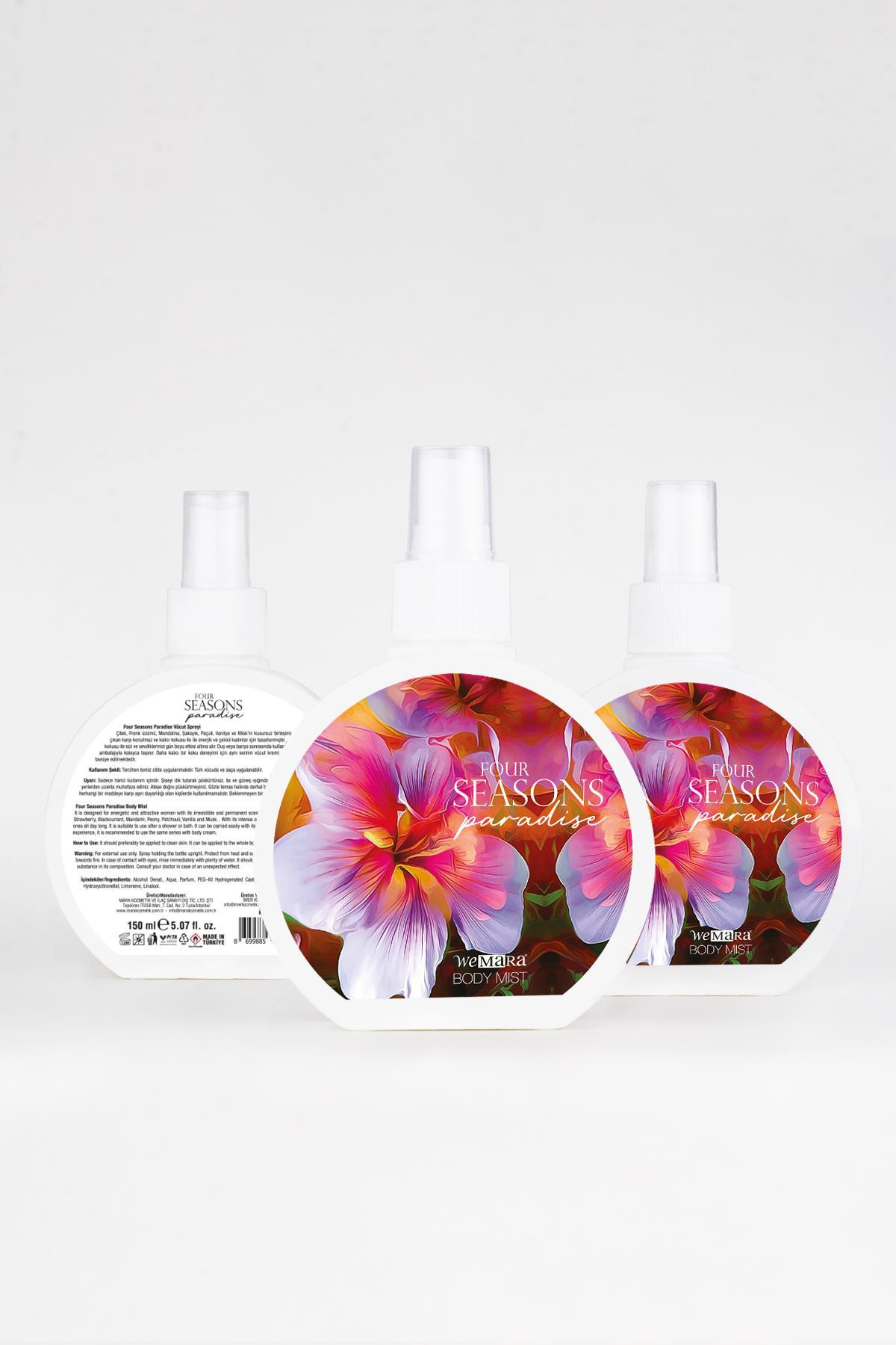WeMara Four Seasons Paradise Vücut Spreyi 150 ml
