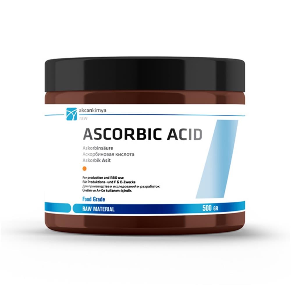 Akcan Ascorbic Acid-Askorbik Asit 500 gr