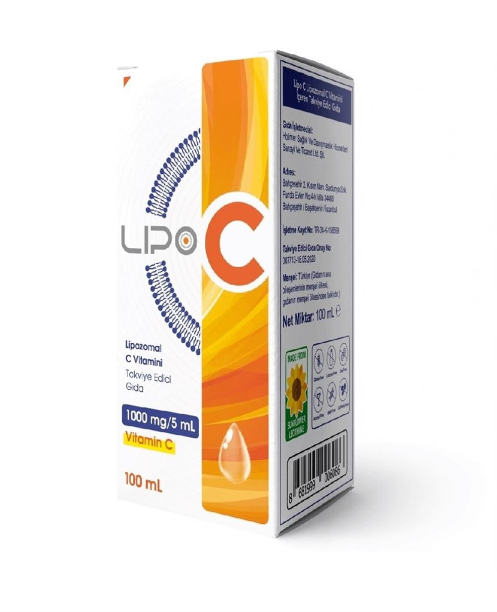 Lipo C Lipozomal C Vitamini 1000 mg/5 ml 100 ml Likit