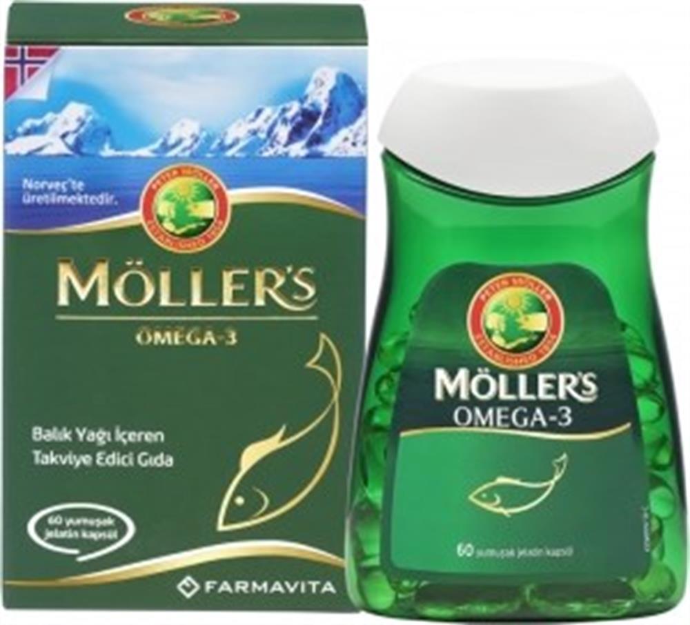 Möller's Omega 3 60 Kapsül