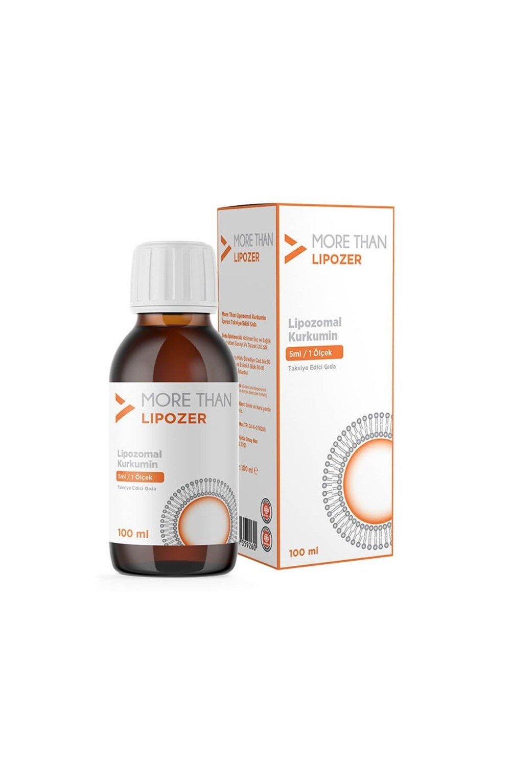 More Than Lipozer Lipozomal Kurkumin 100 ml