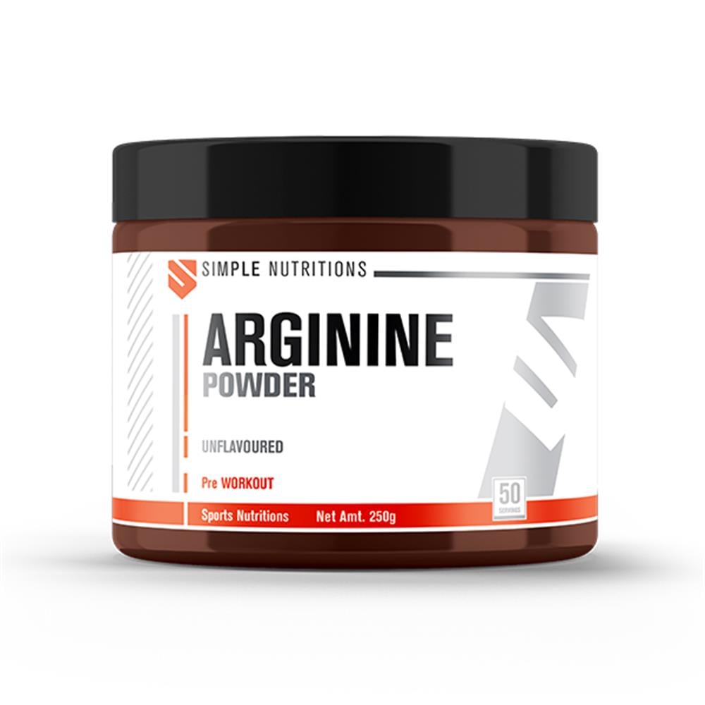 Simple Nutritions Arginine Unflavoured 250 gr (50 Servis)