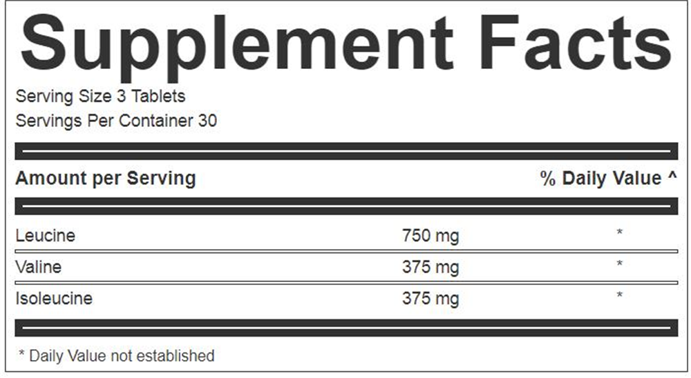 Simple Nutritions BCAA 500 mg 90 Tablet