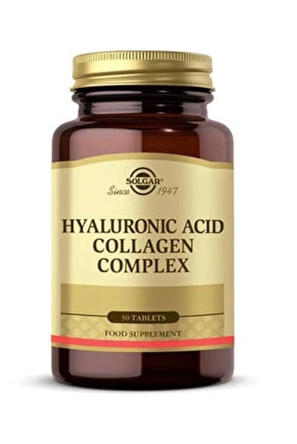 Solgar Hyaluronic Acid Collagen Complex 30 Tablet