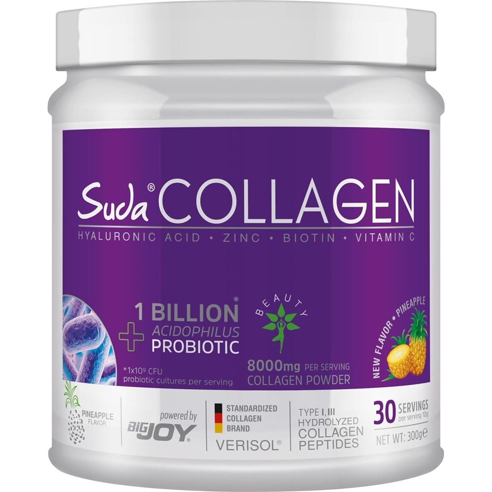 Suda Collagen Probiotic Ananaslı 300 gr