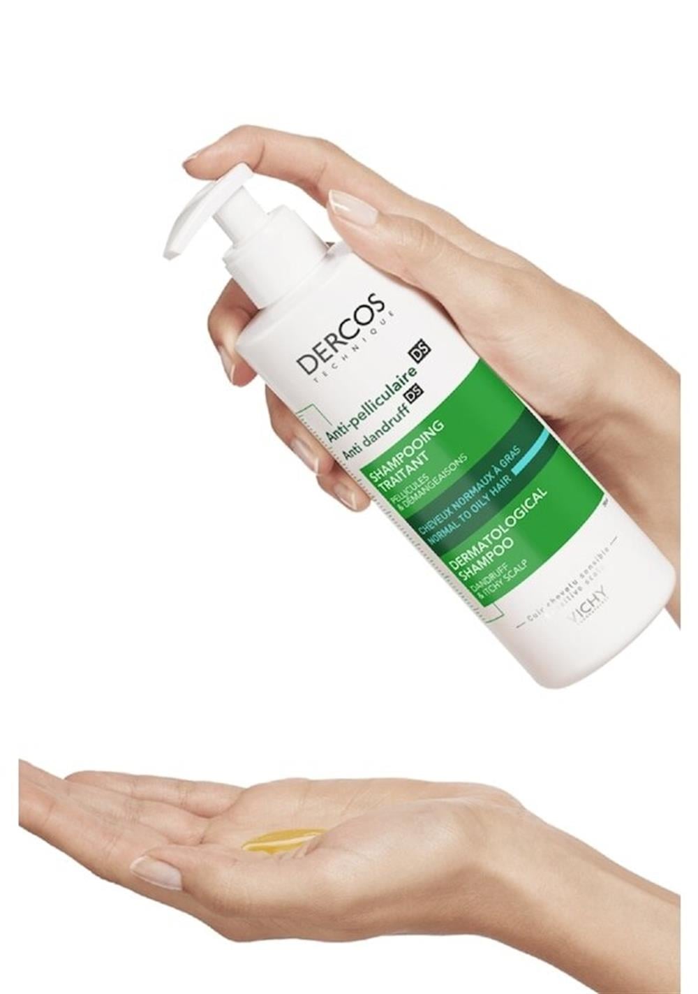 Vichy Dercos Anti-Dandruff Normal ve Yağlı Saçlar İçin Kepek Karşıtı Şampuan 390 ML