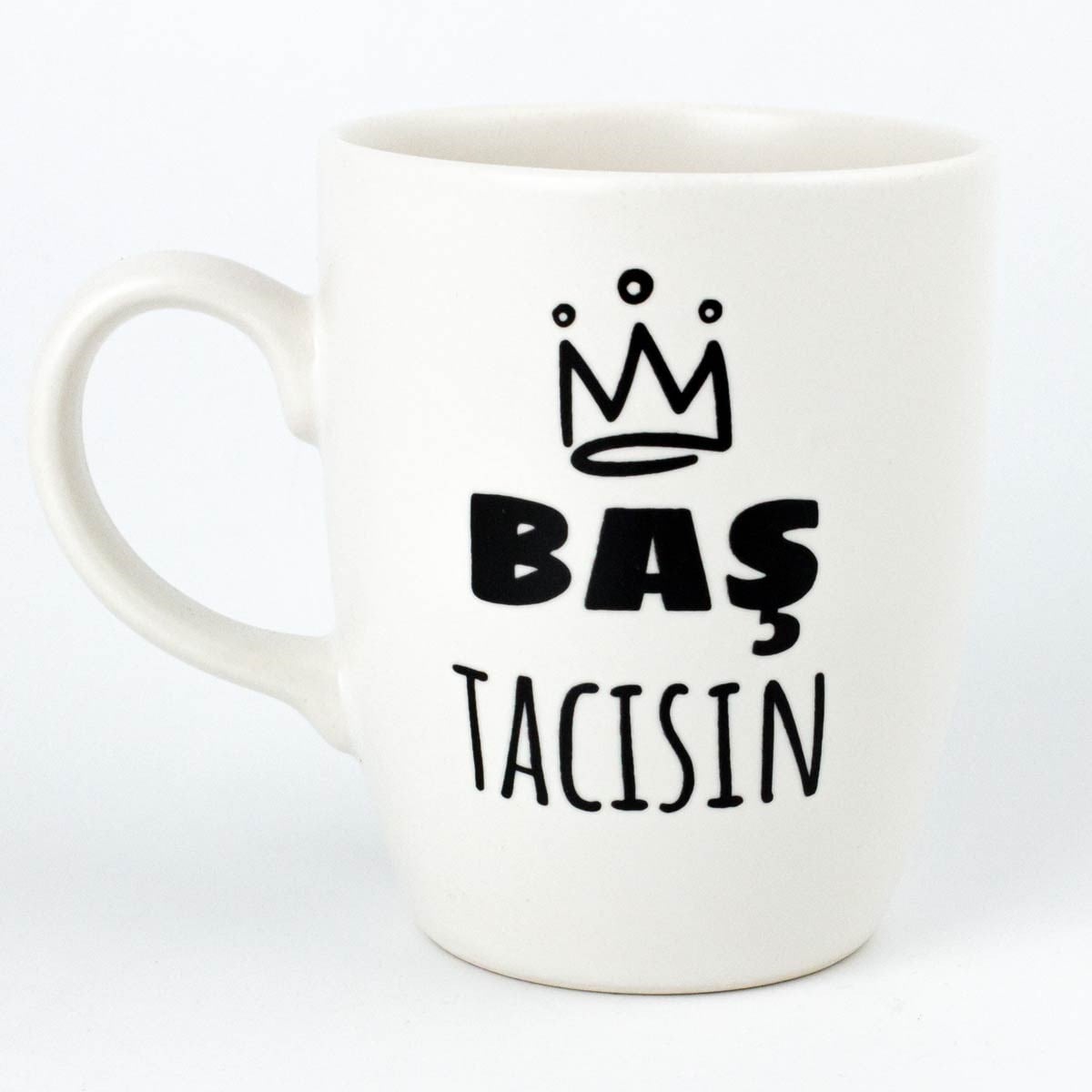 Baş Tacısın Krem Oval Kupa