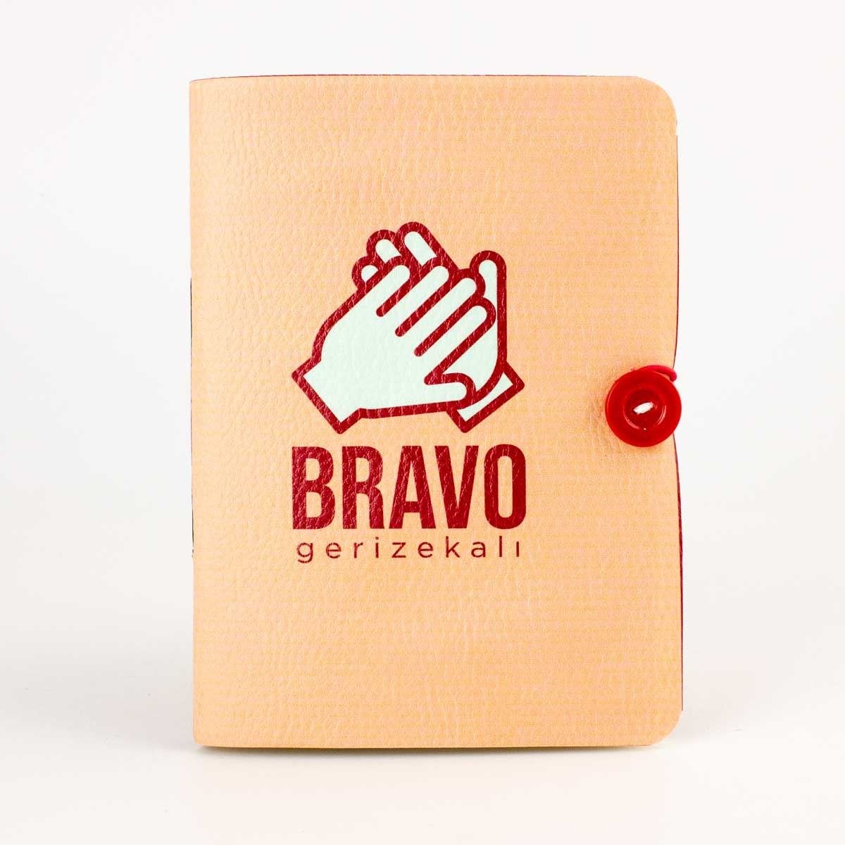 Bravo Gerizekalı Düğmeli Defter