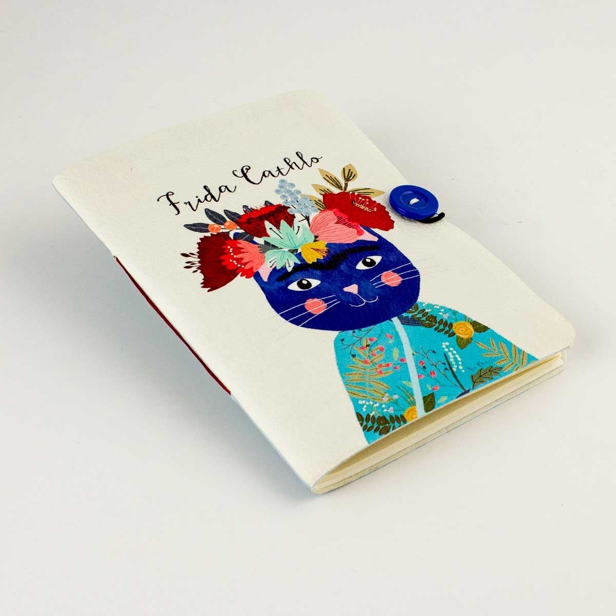 Frida Cathlo Düğmeli Defter