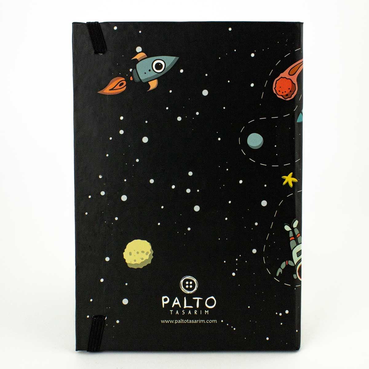 Uzay Günlük Not Defteri (Lastikli Defter)