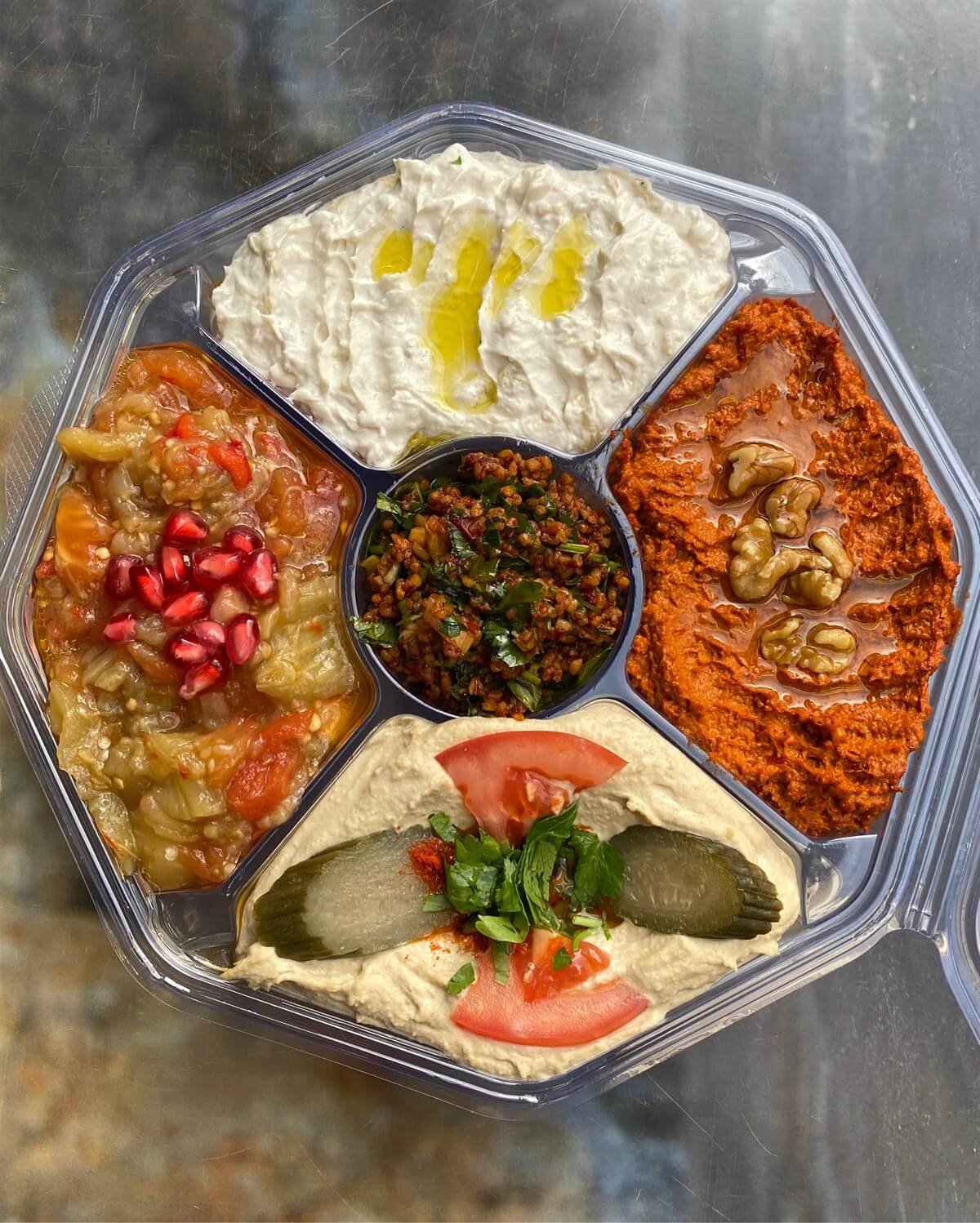 5'li Meze Tabağı