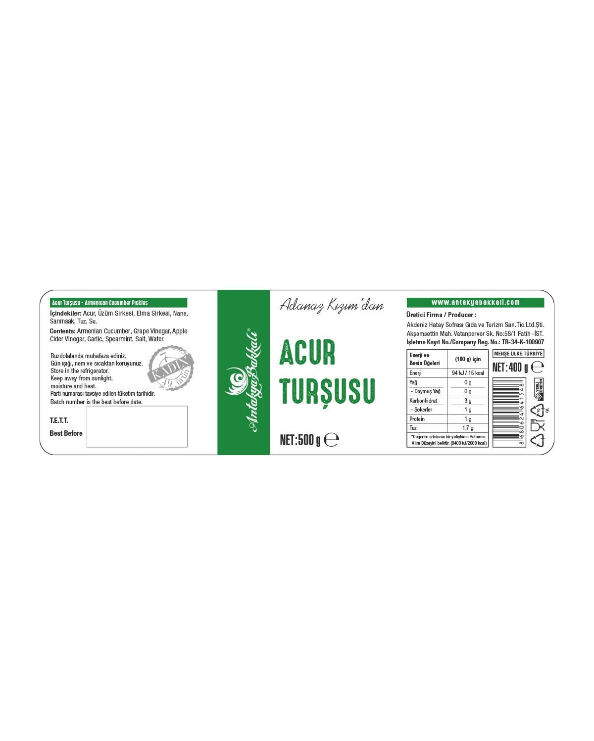 Acur Turşusu 500 g