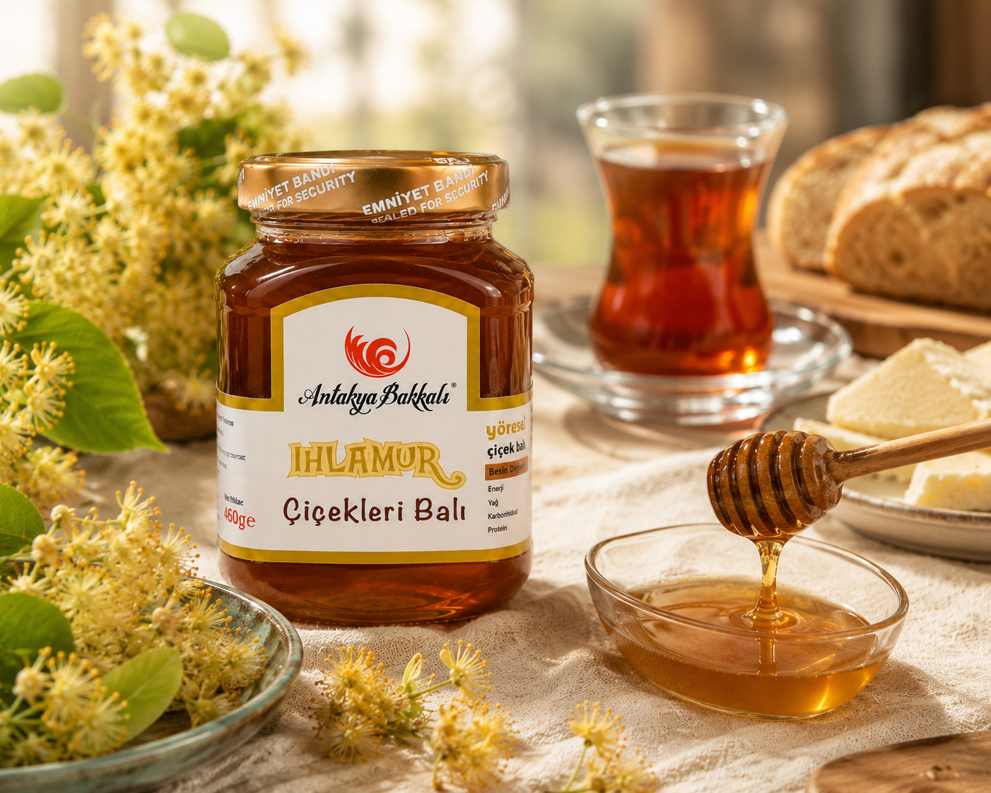 Ihlamur Çiçekleri Balı