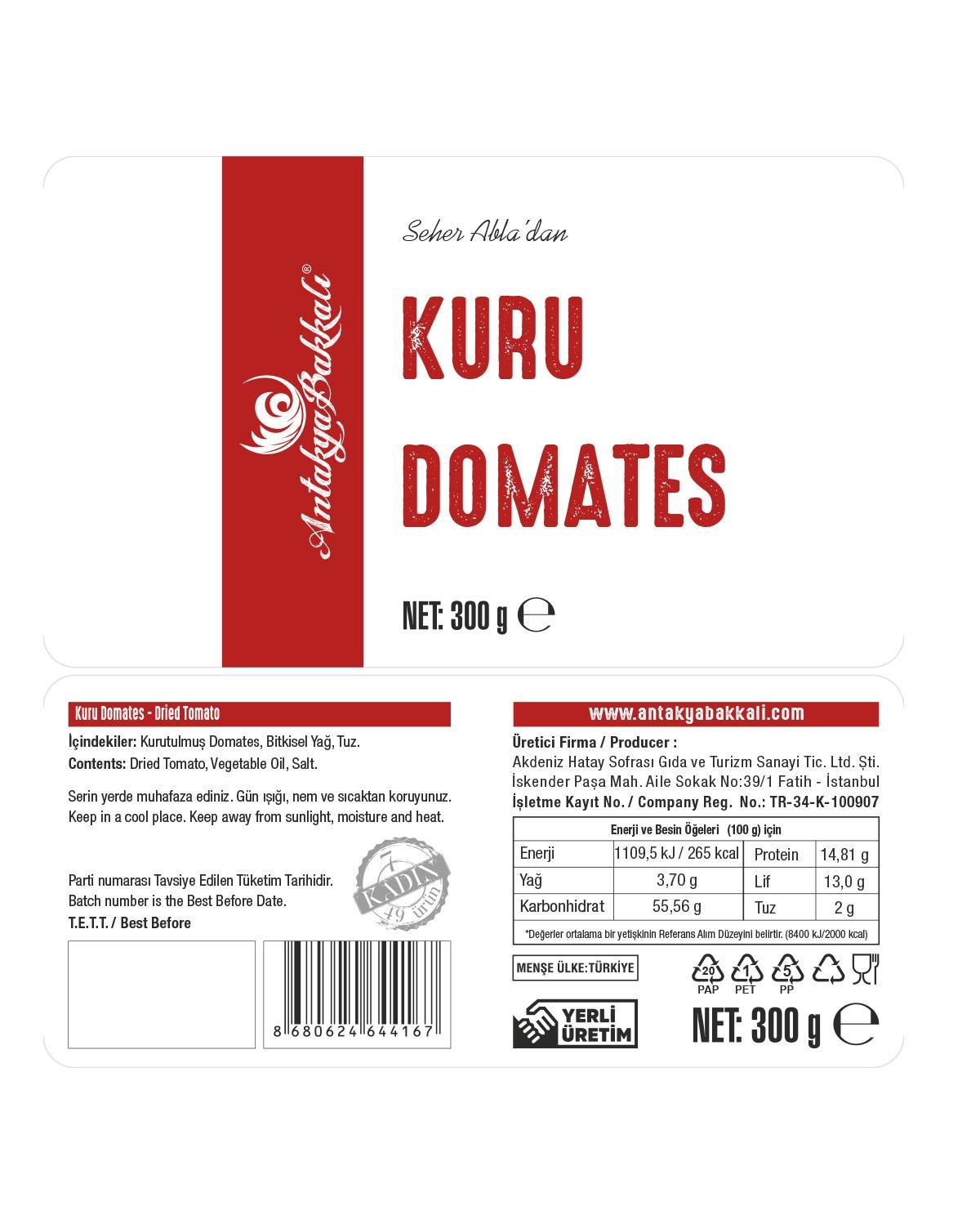 Kuru Domates 300 g
