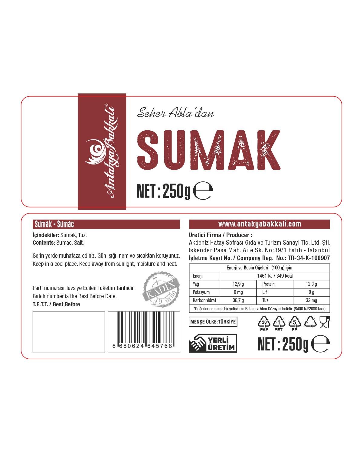 Sumak 250 g