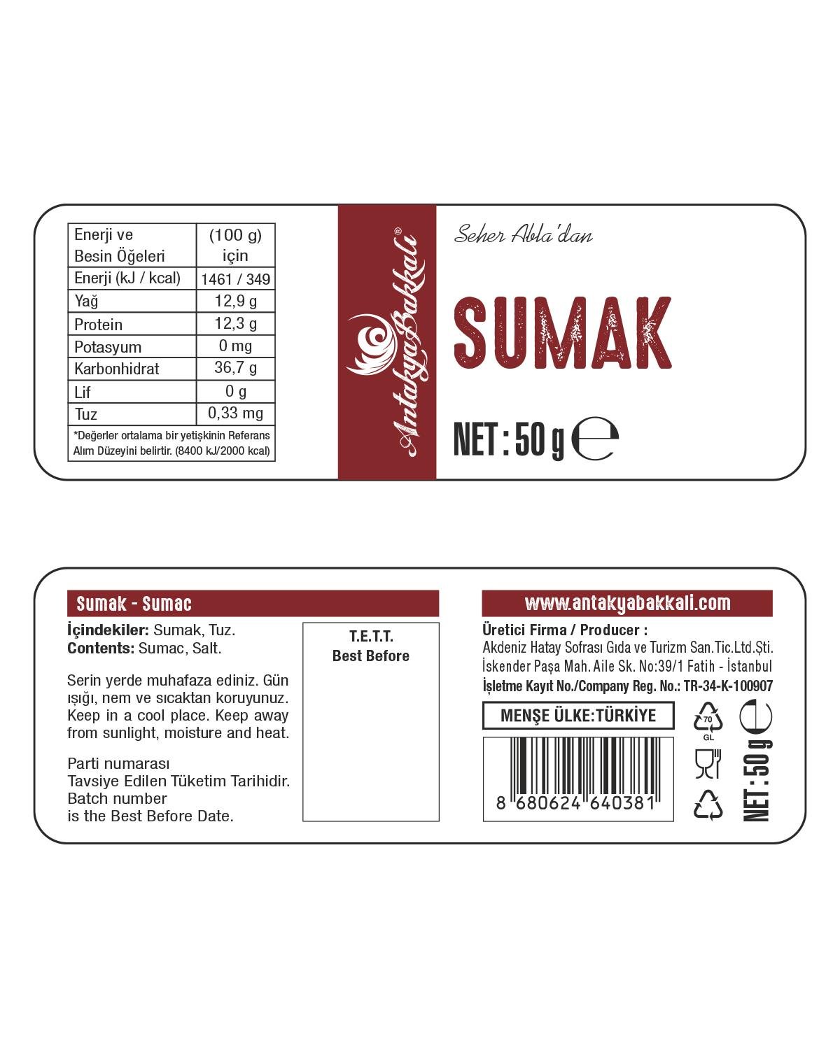 Sumak 50 g