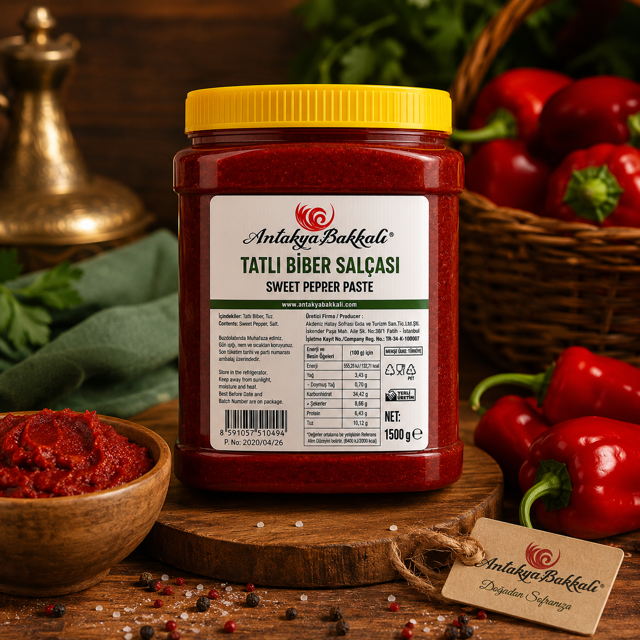 Tatlı Biber Salçası 2000 g