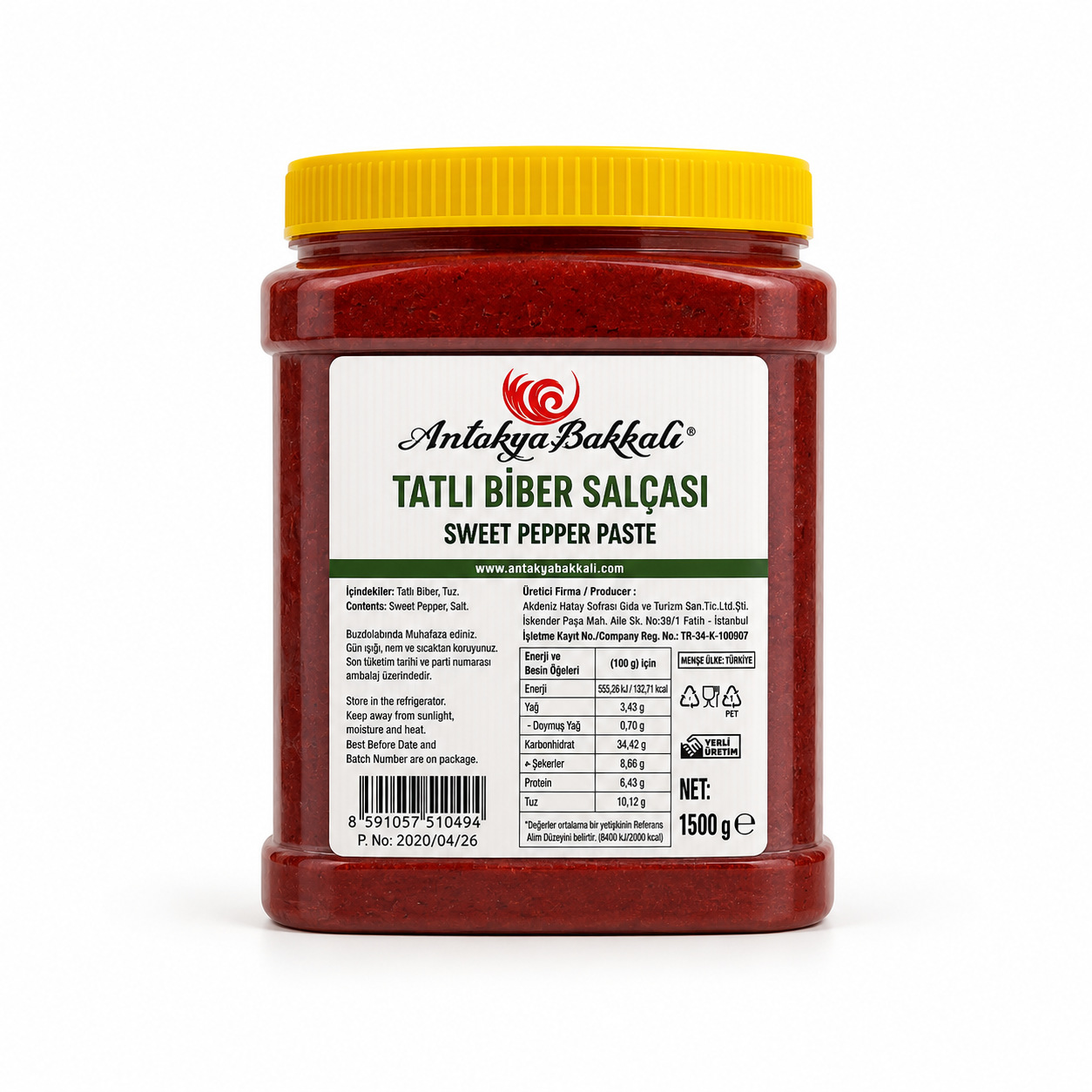 Tatlı Biber Salçası 2000 g