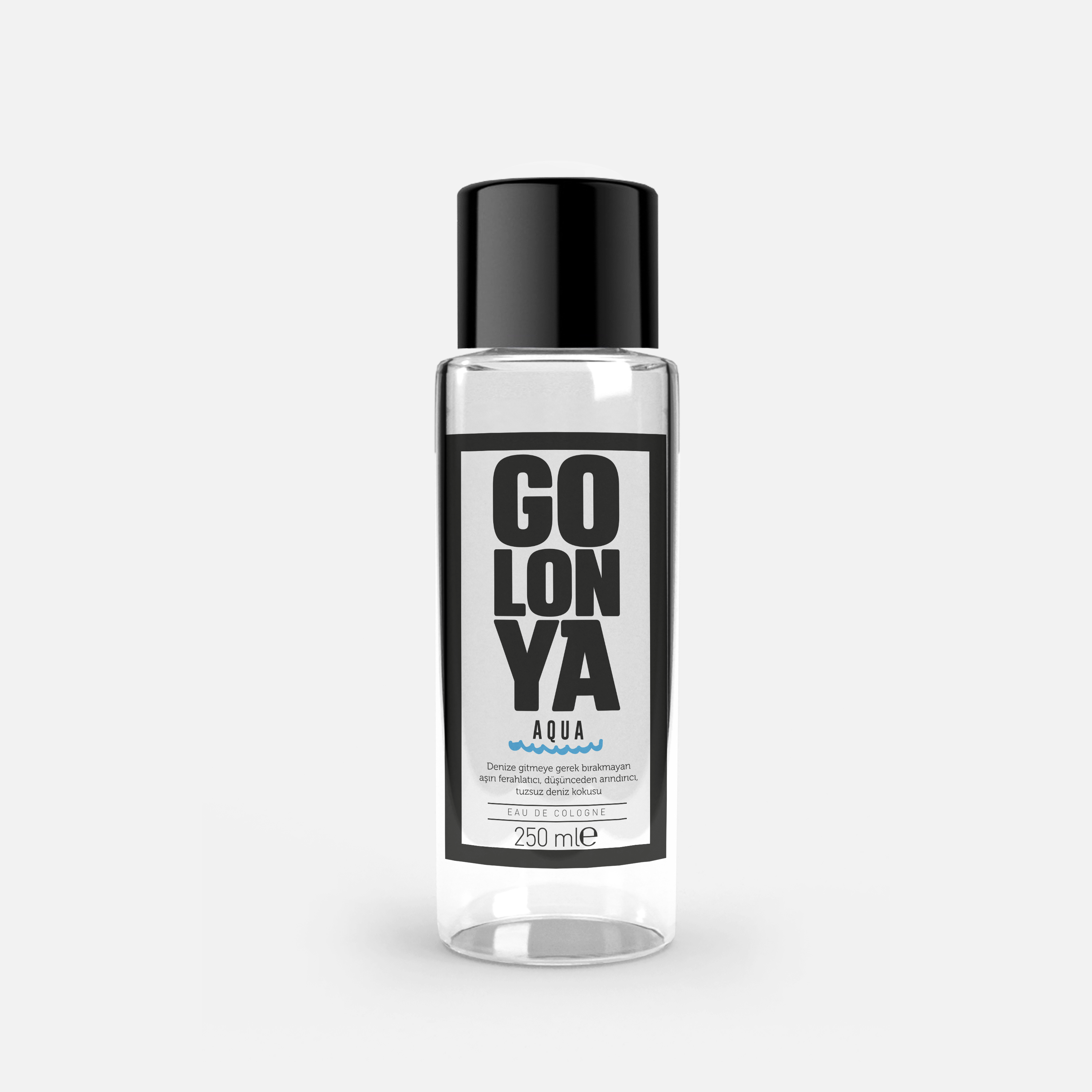 Aqua, 12 Adet Tuzsuz Deniz Kokulu Kolonya, 250 ml