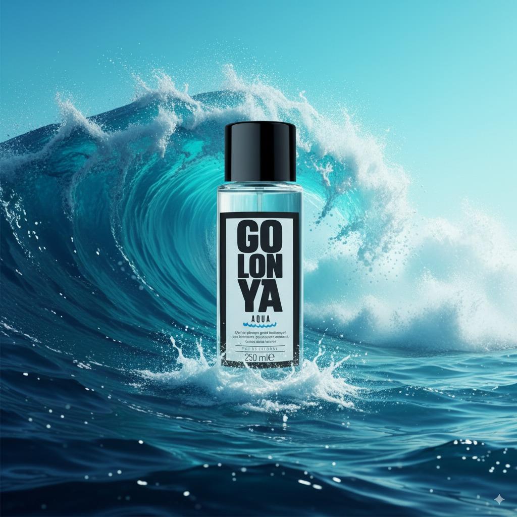 Aqua, 12 Adet Tuzsuz Deniz Kokulu Kolonya, 250 ml