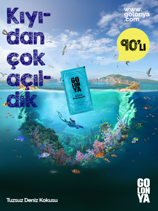 AQUA Kolonyalı Mendil 90lı 