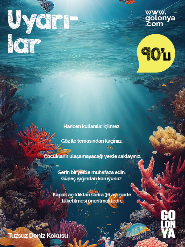 AQUA Kolonyalı Mendil 90lı 