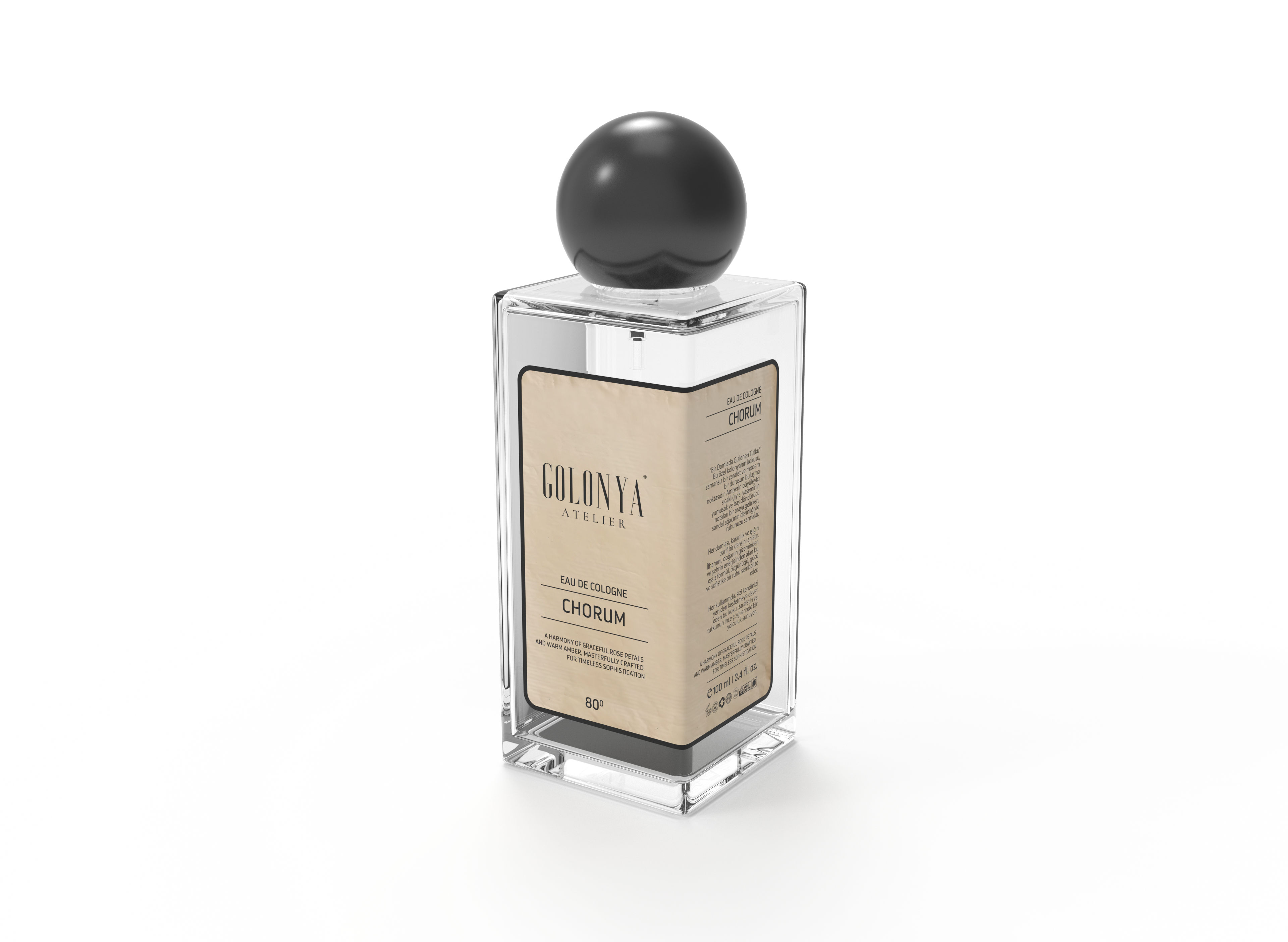 CHORUM KOLONYA -100 ML 80°
